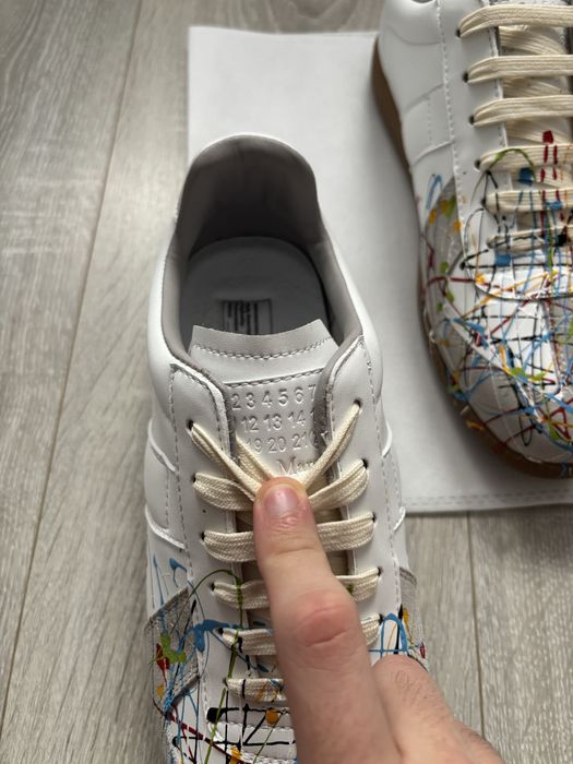 Maison Margiela Gats Paint Splatter