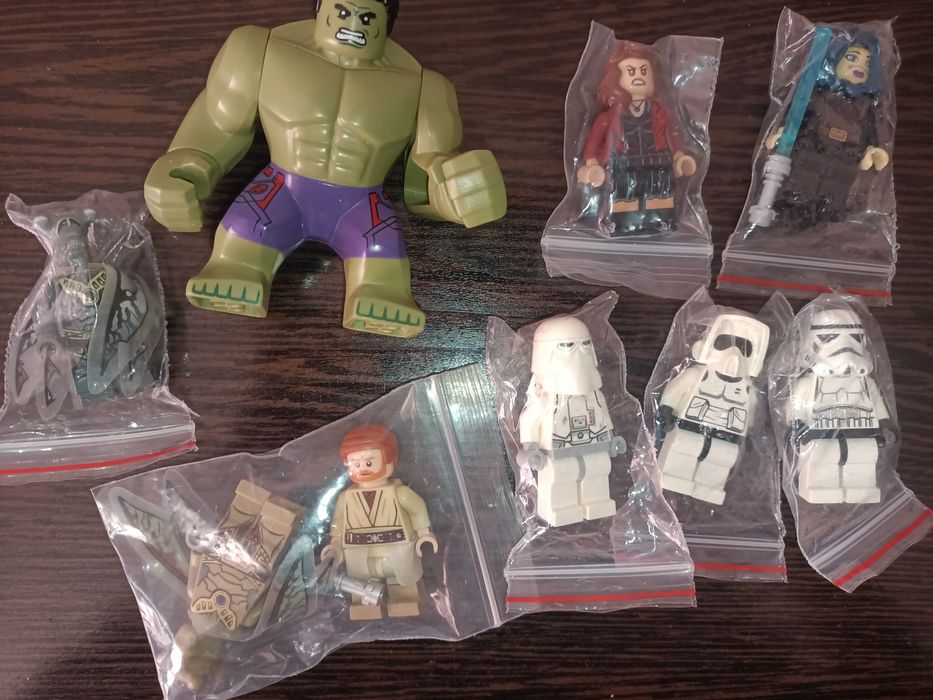 Обмен минифигурок (оригинал/аналог)