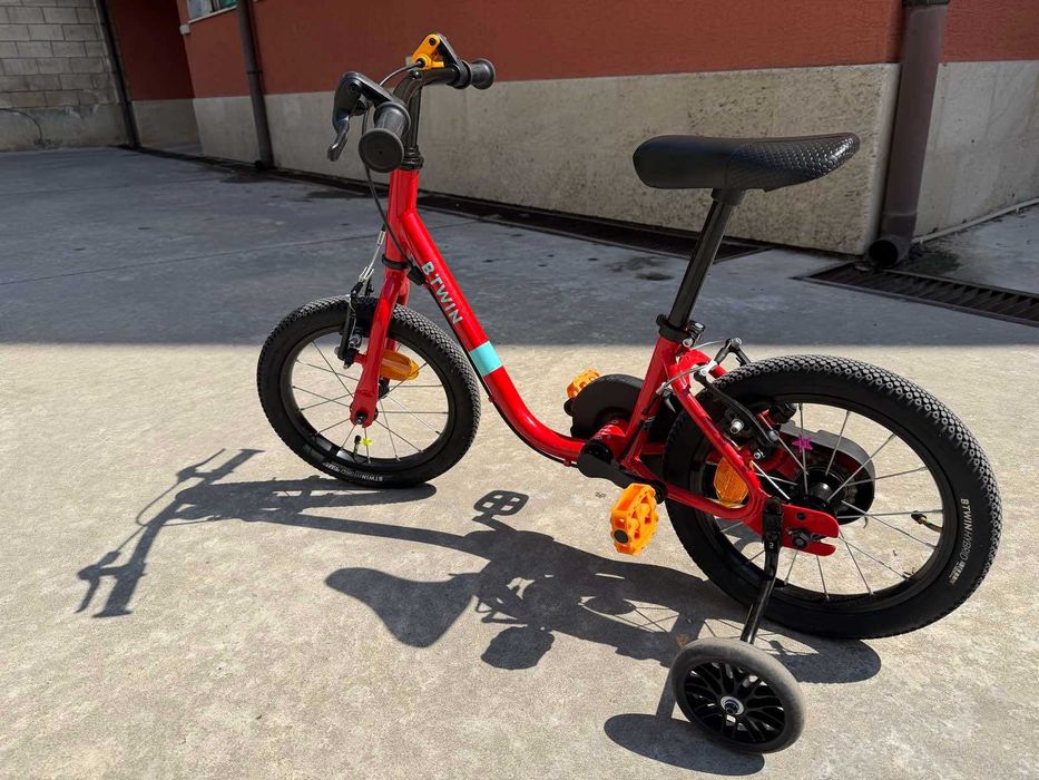 Колело с помощни колела BTWIN