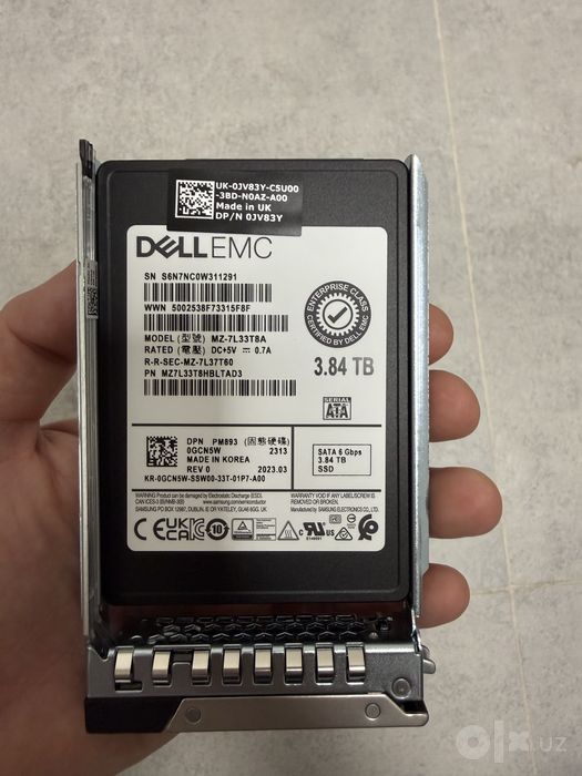 Продается Dell EMC Enterprise SSD — 3.84 TB