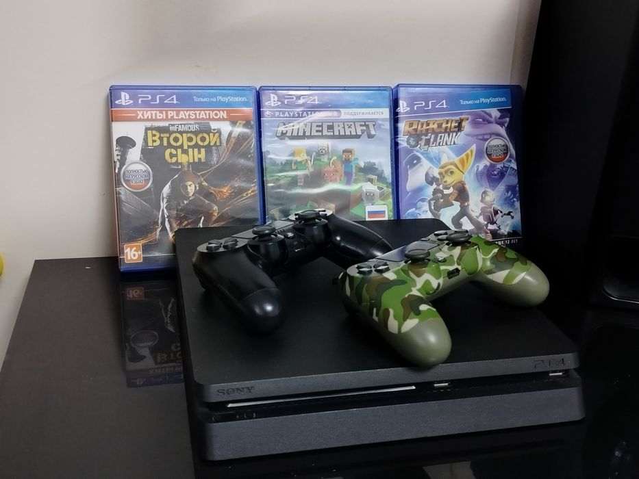 Soni playstation 4 slim и playstation VR