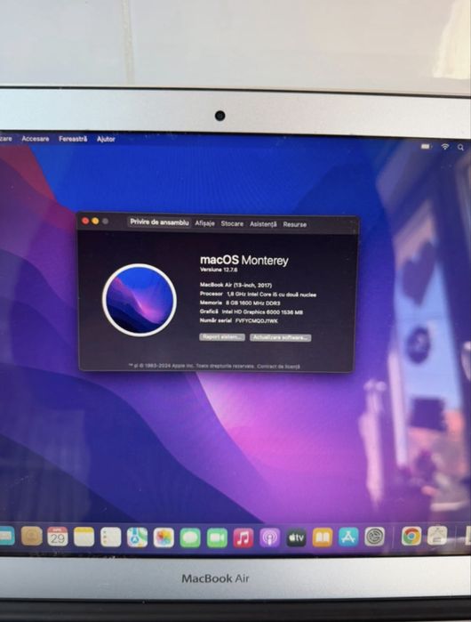 MacBook Air 2017 i5 8GB 128GB