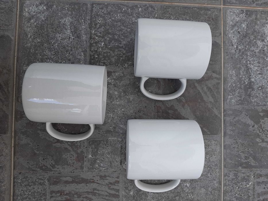 Чаши за чай кафе керамични – цветни 2бр., бели 6бр.