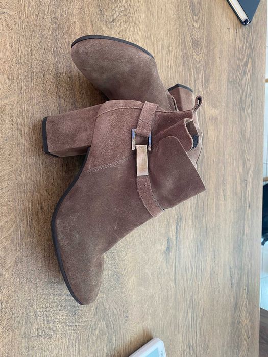 Дамски боти естествен велур Пол Грийн Paul Green Австрия Номер 35 Жени