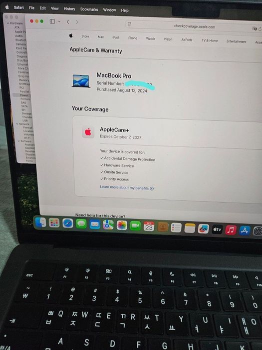 MacBook Pro M3 Pro Spaceblack 18GB/512GB full box sotiladi