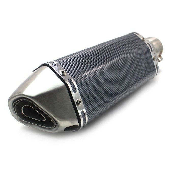 Toba esapament pentru motociclete, Amortizor sunet, Universal, Otel