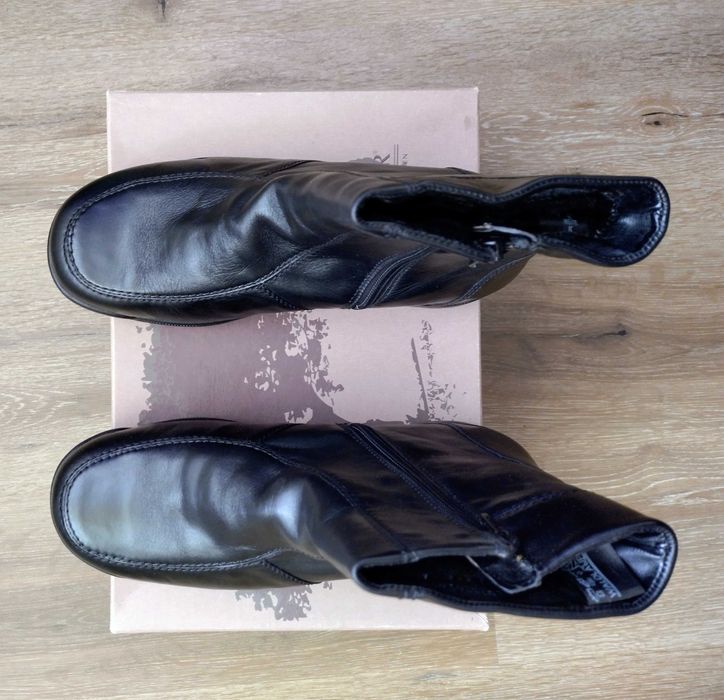 Мъжки боти естествена кожа с каракол Waldlaufer no. 42,5