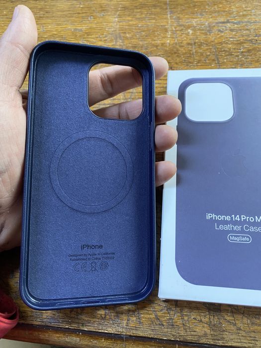 Husa Piele Magsafe Iphone 17Pro/16pro/15pro/15/13/13pro/14/ 14 pro max