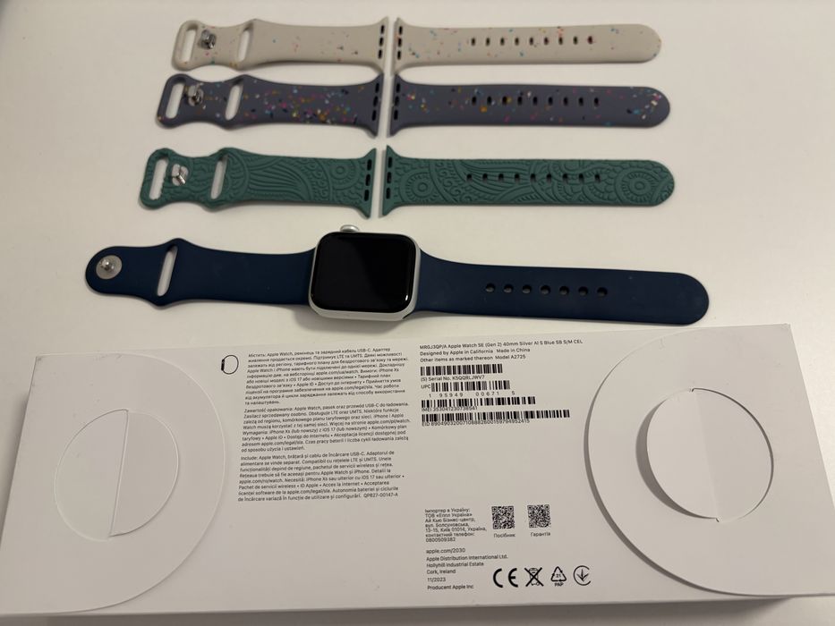 Apple watch se 2 (gen 2) 40 mm S/M Garantie