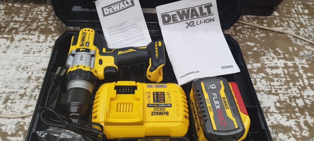 Шуруповёрт ледобур DEWOLT DCD999