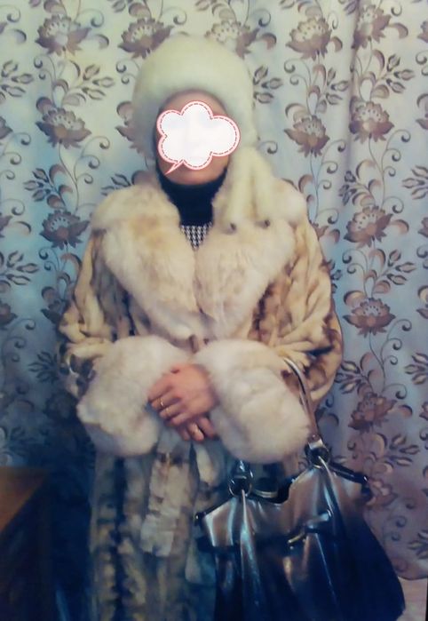Продам шубу из хвостиков норки