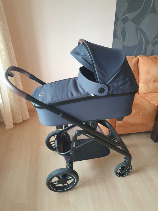 Бебешка количка Maxi Cosi Plaza + 2 в 1 Essential Graphite