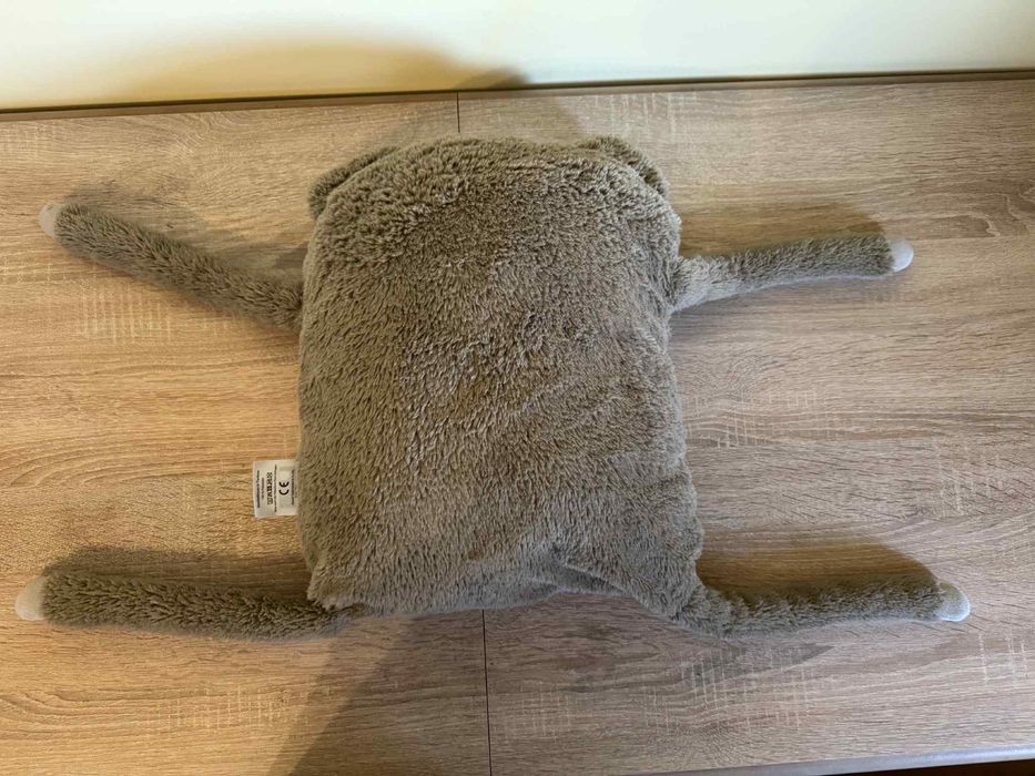 Плюшена играчка хипопотам, лъв, хъги лъги и възглавничка