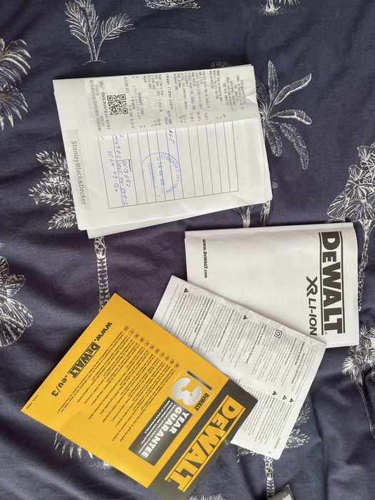Dewalt треон с ганция