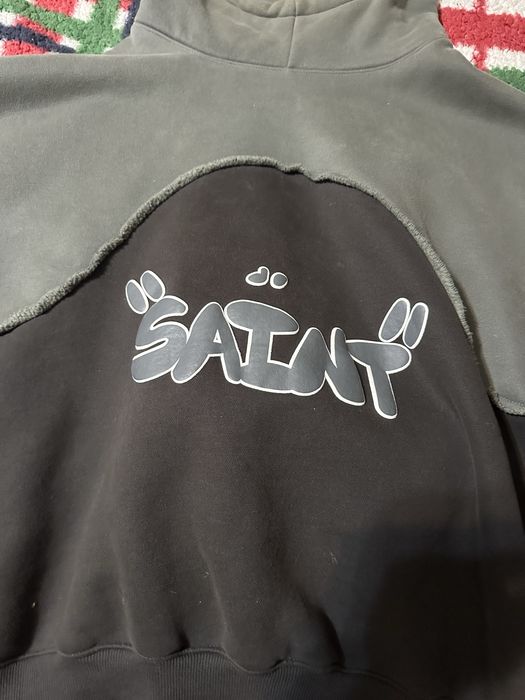 Saint hoodie л размер croped