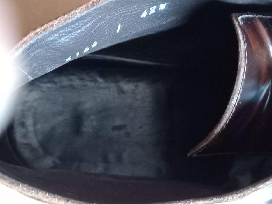 Ghete din piele lăcuita -fabricați Italia