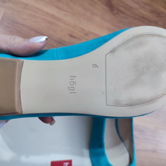 Туфли hogl замшевые