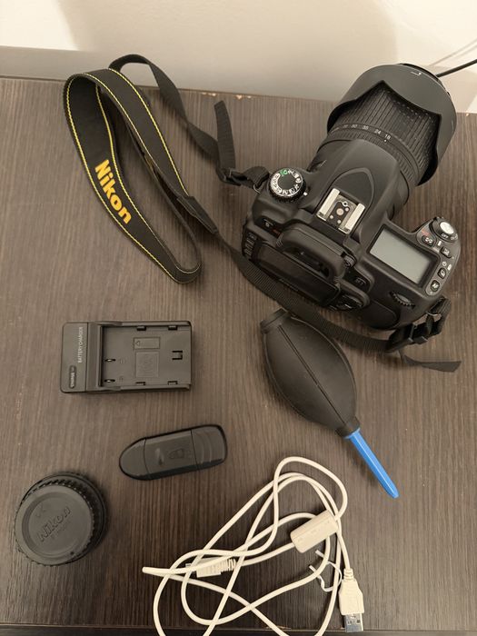 Фотоаппарат Nikon D80, полностью рабочий