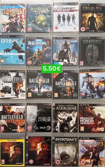 PlayStation 3 Екшън/ Приключенски/ Спортни заглавия