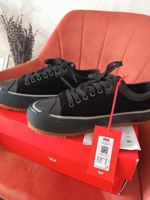 Tenesi piele întoarsă Diesel/pantofi sport bărbați/fete-noi,măr.42.5
