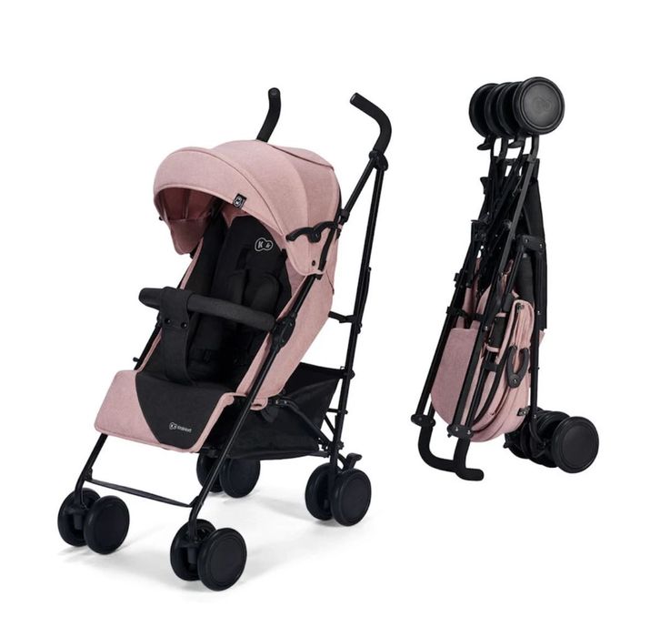 Cărucior sport Kinderkraft, Siesta, până la 22 kg, umbrela, roz