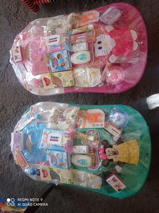 Ванночки для новорожденных.Набор