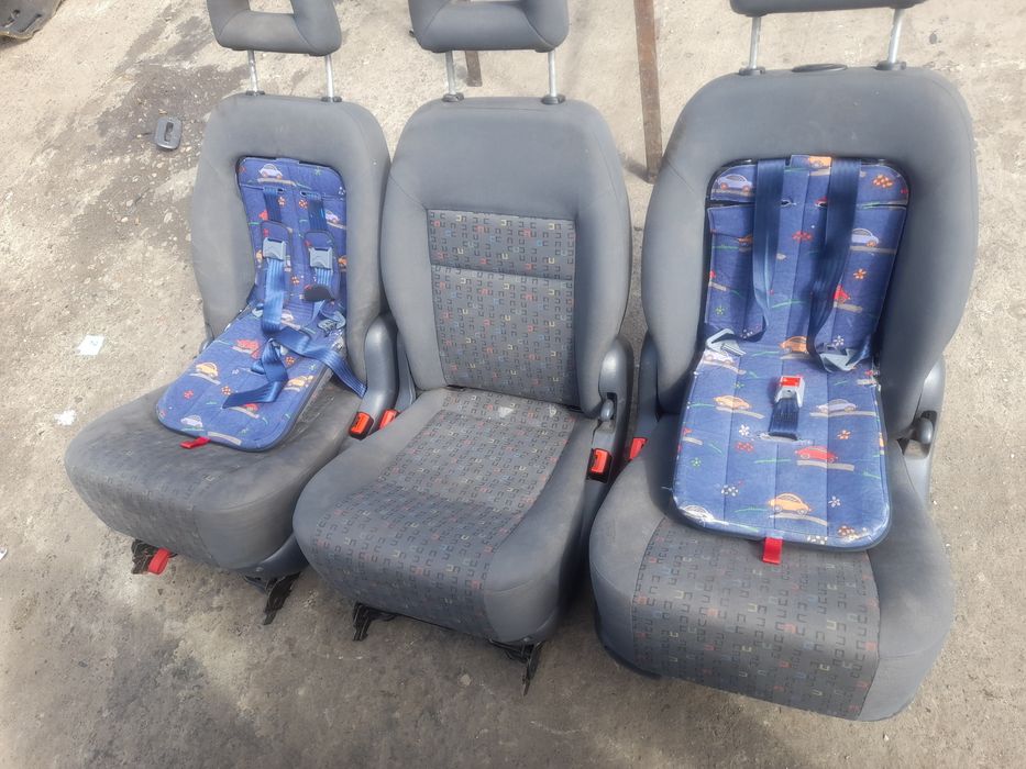Interior complet cu scaune copil Vw Sharan/Galaxy/Alhambra (impecabil)
