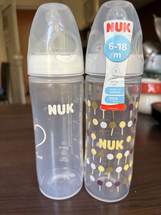 Бебешки чаши Avent и Chicco. Шишета NUK,за възраст от 6 до 18 месеца