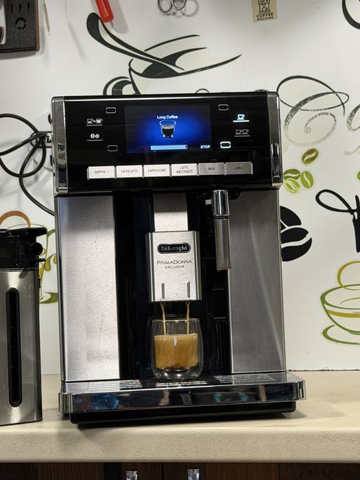 Кафемашина кафе автомат delonghi Primadonna Exclusive с гаранция