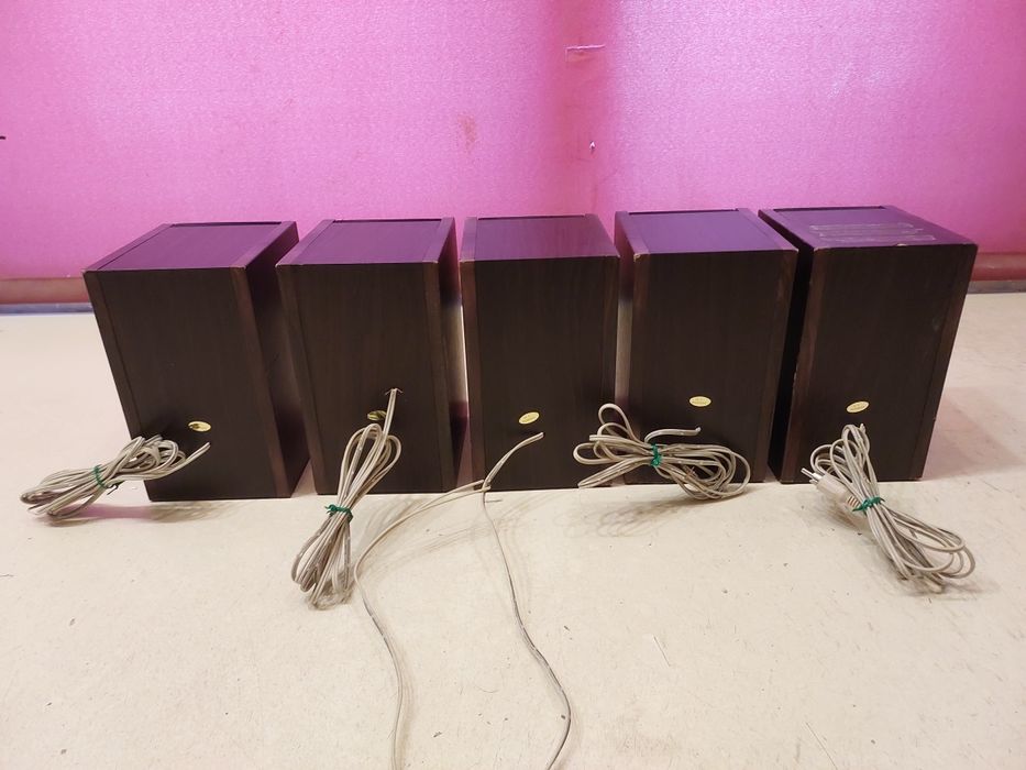 5 sateliți audio Easy Touch. Perfect funcționali.