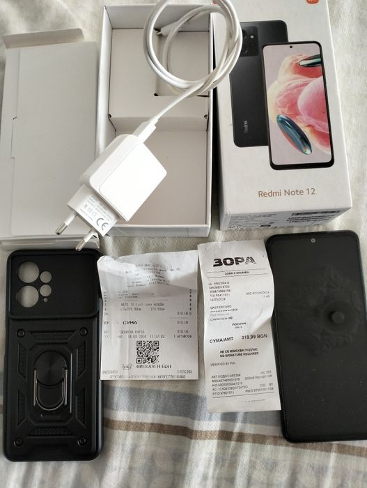 Redmi note 12 перфектен като нов без никакви забележки