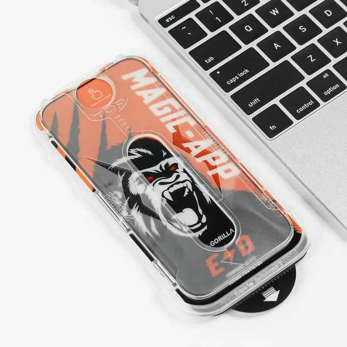 Gorilla glass протектор с лесно поставяне за iPhone 13/14/15/16/17