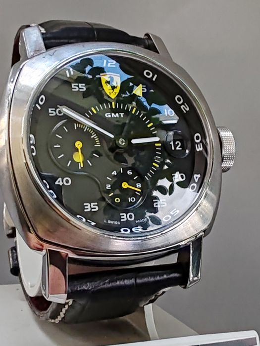 Ceas Officine Panerai Ferrari Automatic GMT Day-night Power Reserve 10 zile, 45 mm