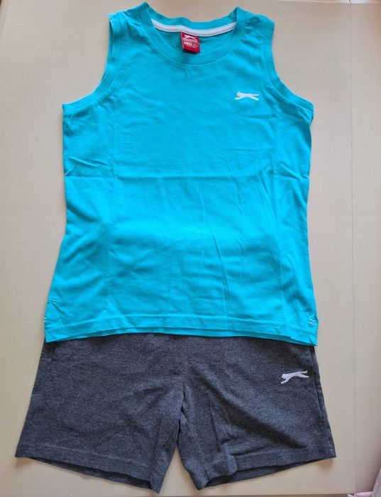 Два детски лота Puma и Slazenger за дете на 9-10 г с ръст 134-140 см