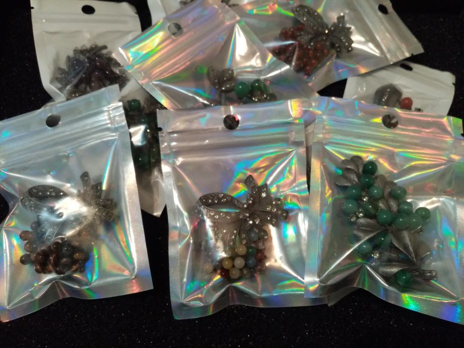 Броши с натуральными камнями!