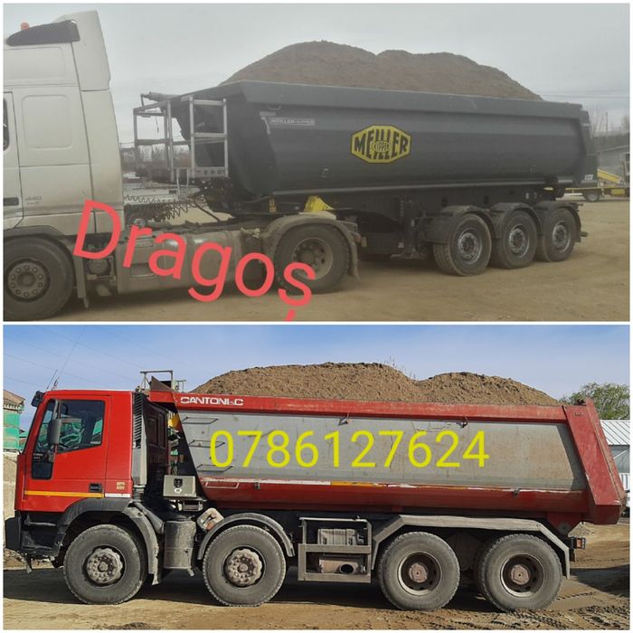 Ieftin! Vand/Transport Nisip Piatra Margaritar Balast Agregate