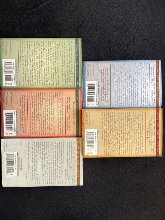 G.R.R.Martin - A Song of Ice and Fire (Game of Thrones) 1-5