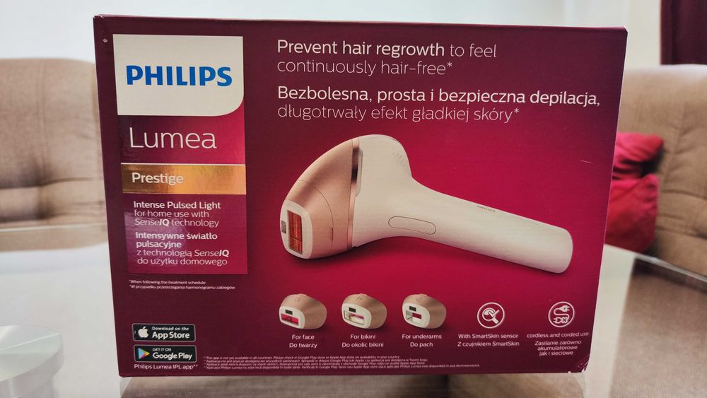 Philips Lumea Prestige BRI956