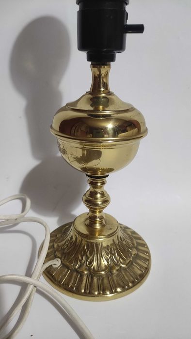 Настолна лампа от масивен бронз/месинг топ състояние