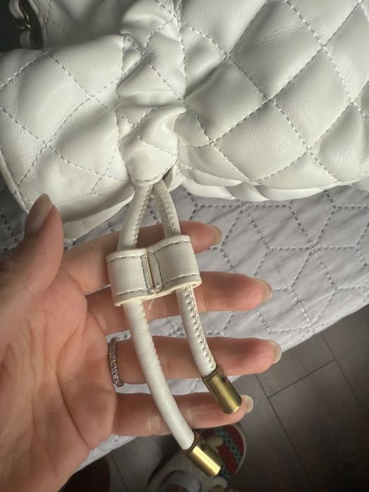 Бяла чанта Versace Jeans Couture