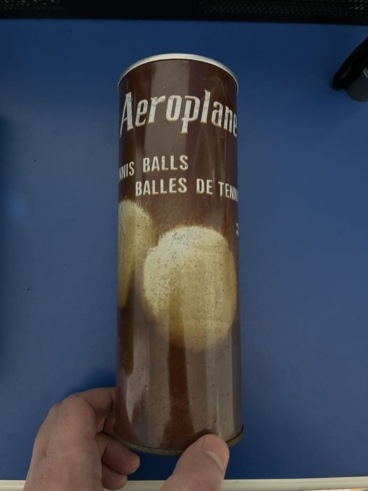 Set mingi tenis vechi aeroplane, dunlop, de colectie, vintage