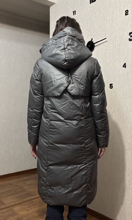 Куртка длинная зимняя б/у