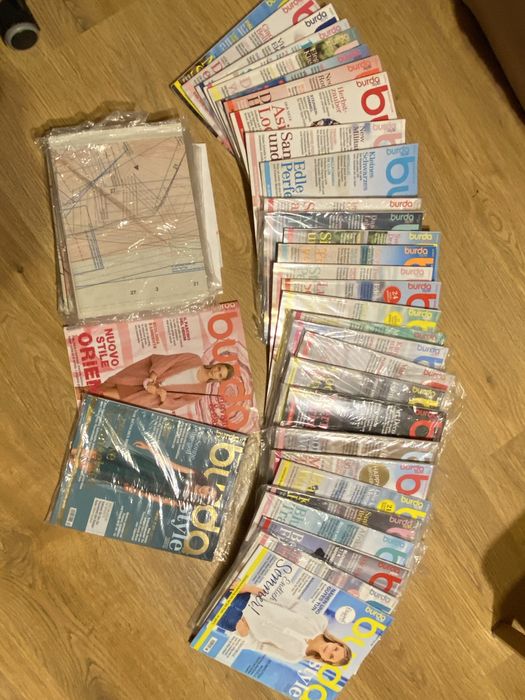 Vand reviste Burda anii 2013-2015