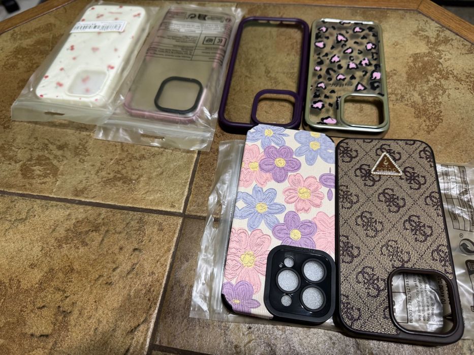 Husă iPhone 15 Pro Max – design feminin, elegant, ieftin