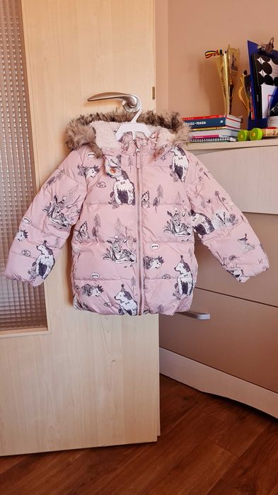 Geaca iarna fete Next 3-4 ani merge mai mult, stare excelenta