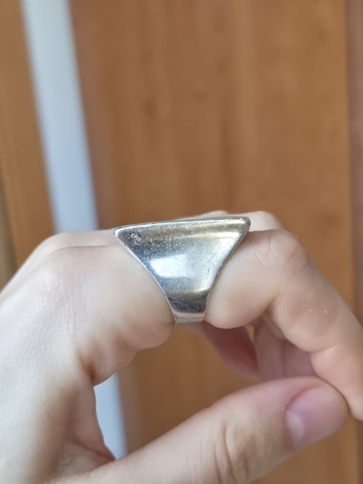 Inel din argint cu piatra sidef