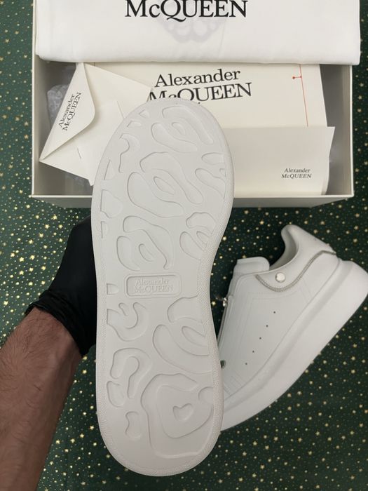 Alexander McQueen Zipper Tooth White