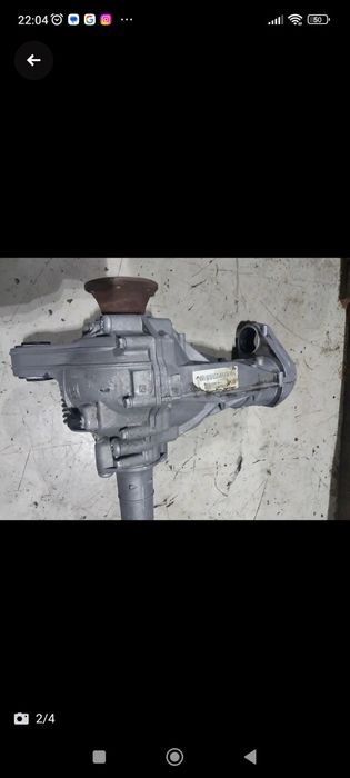 Передний редуктор фольцваген туарег