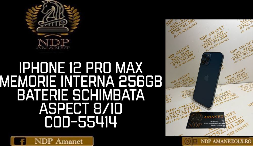 NDP Amanet Braila Iphone 12 Pro Max(55414)