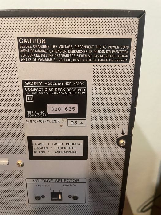Стерео уретба Сони (Sony HCD-N300K)
